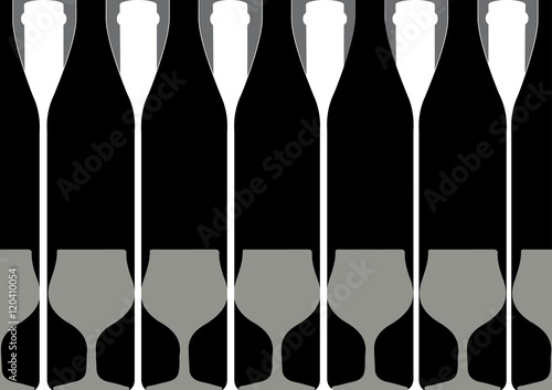 Bottle of Wine Vector