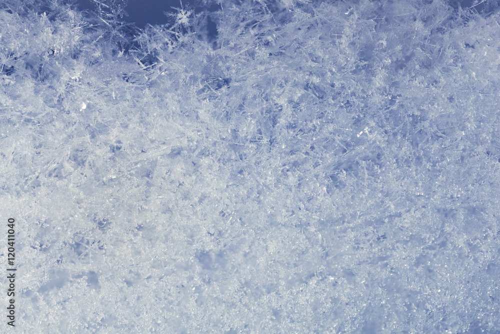Obraz premium Snowflakes background