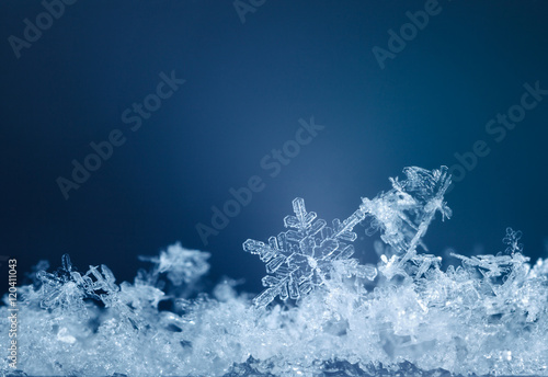 Xmas snowflake pattern