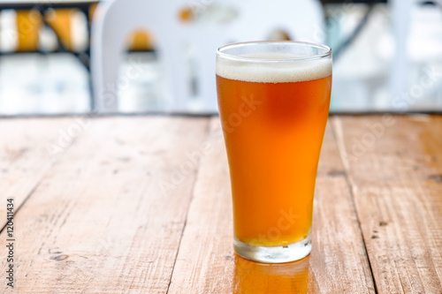 Canvas Print Craft beer in the glass