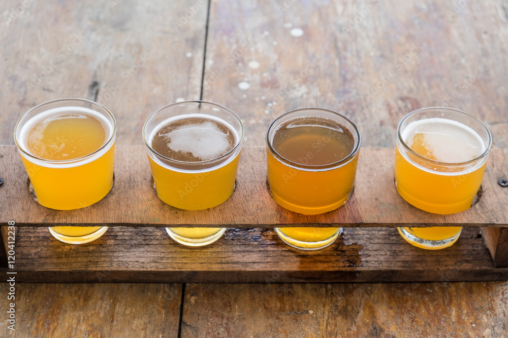 Craft beer in the glass Craft beer in the glass