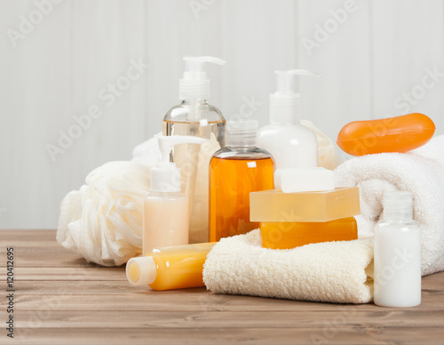 Soap Bar And Liquid. Shampoo, Shower Gel. Towels. Spa Kit.