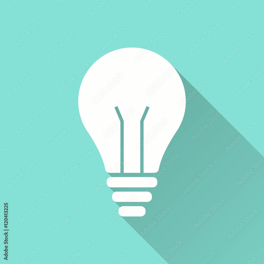 Lamp - vector icon. Lamp - vector icon.