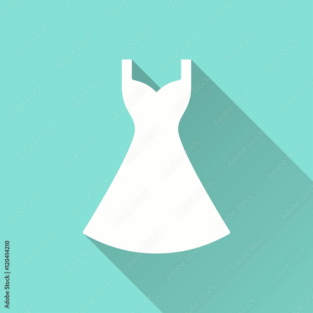 Dress - vector icon. Dress - vector icon.