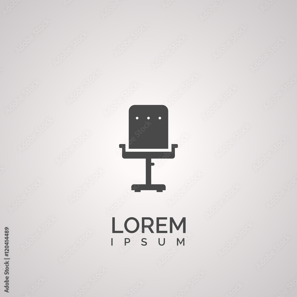 chair icon. vector illustration chair icon. vector illustration
