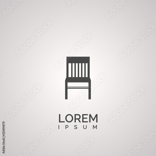 chair icon. vector illustration