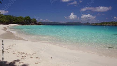 panning video of Turtle Bay, Caneel Bay with audio, St John, United States Virgin Islands photo