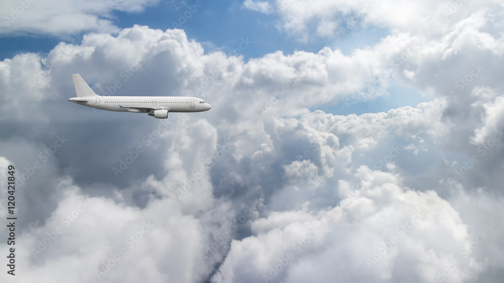Fototapeta premium Aerial sky and clouds