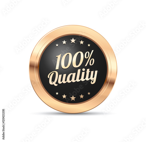 100% Quality Badge