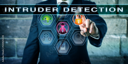 Photos Security Manager Pressing INTRUDER DETECTION