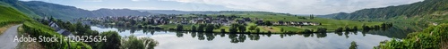 piesport at the mosel river