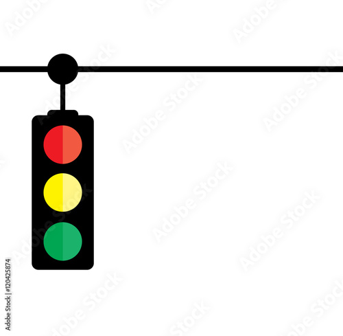 vector traffic light