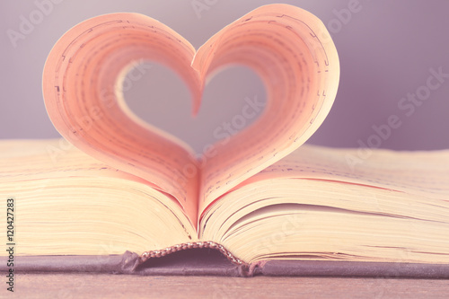 Heart shaped music notes sh...