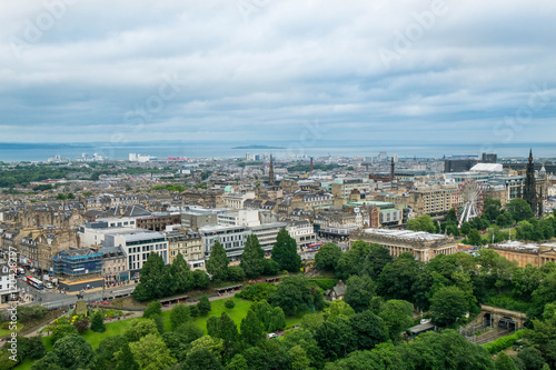 View of Edinburgh, Scotland © moomusician