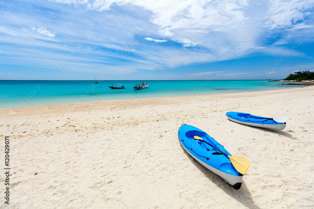 Kayak at beach Kayak at beach