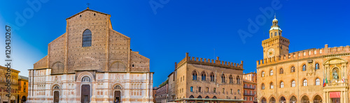 main square in Bologna, Italy