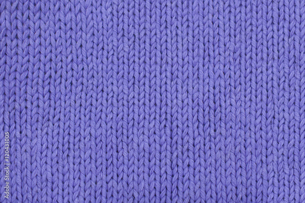 Abstract lavender knitting texture close-up. Abstract lavender knitting texture close-up.