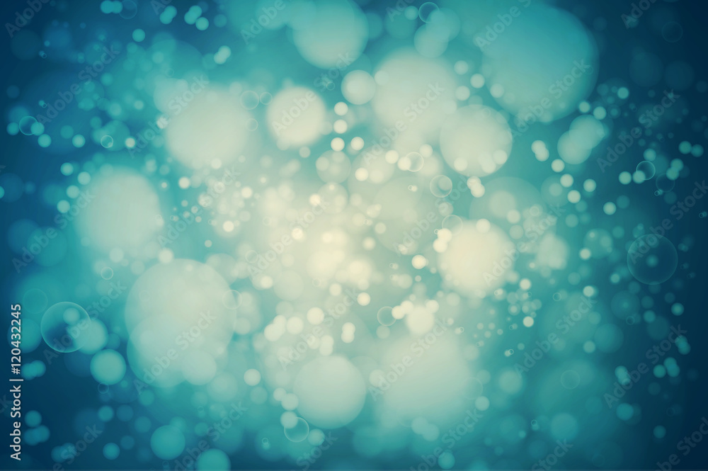 Vector teal bokeh background. abstract defocused bright lights Vector teal bokeh background. abstract defocused bright lights