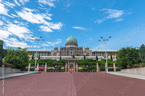 Photos Malaysian Prime Minister office, Perdana Putra in Putrajaya.