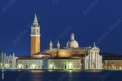 The church and monastery at island San Giorgio Maggiore in Venice, Italy
