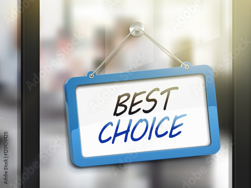 best choice hanging sign