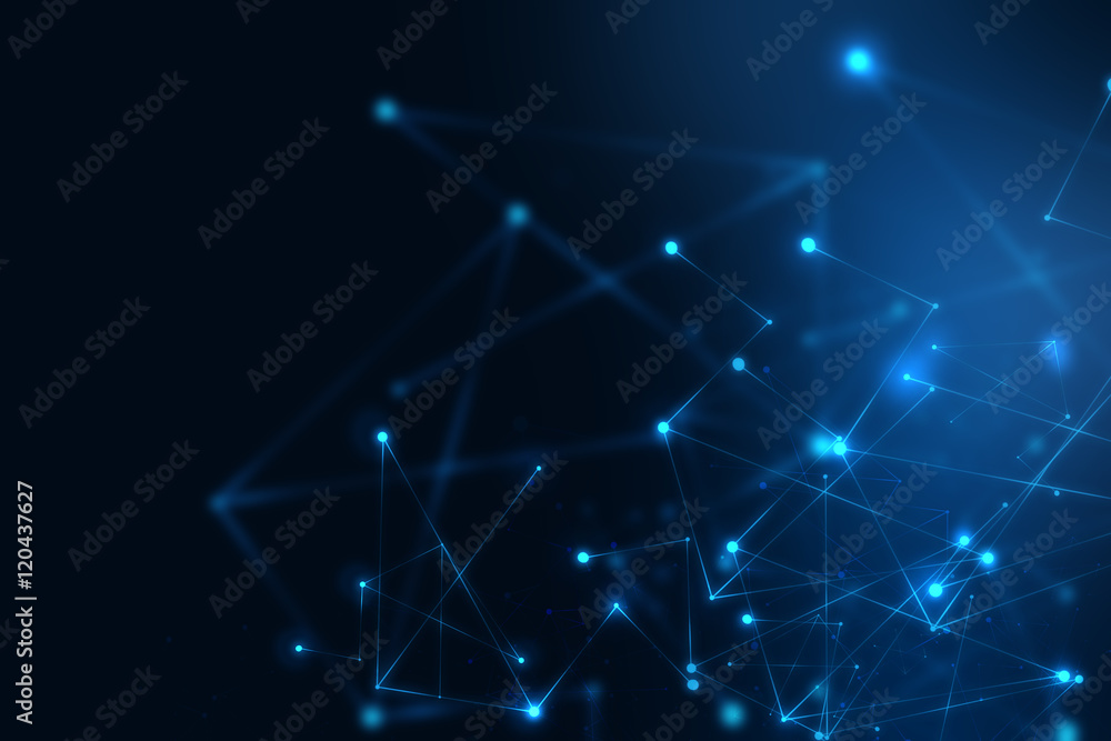 geometric fragment abstract technology background StockIllustration