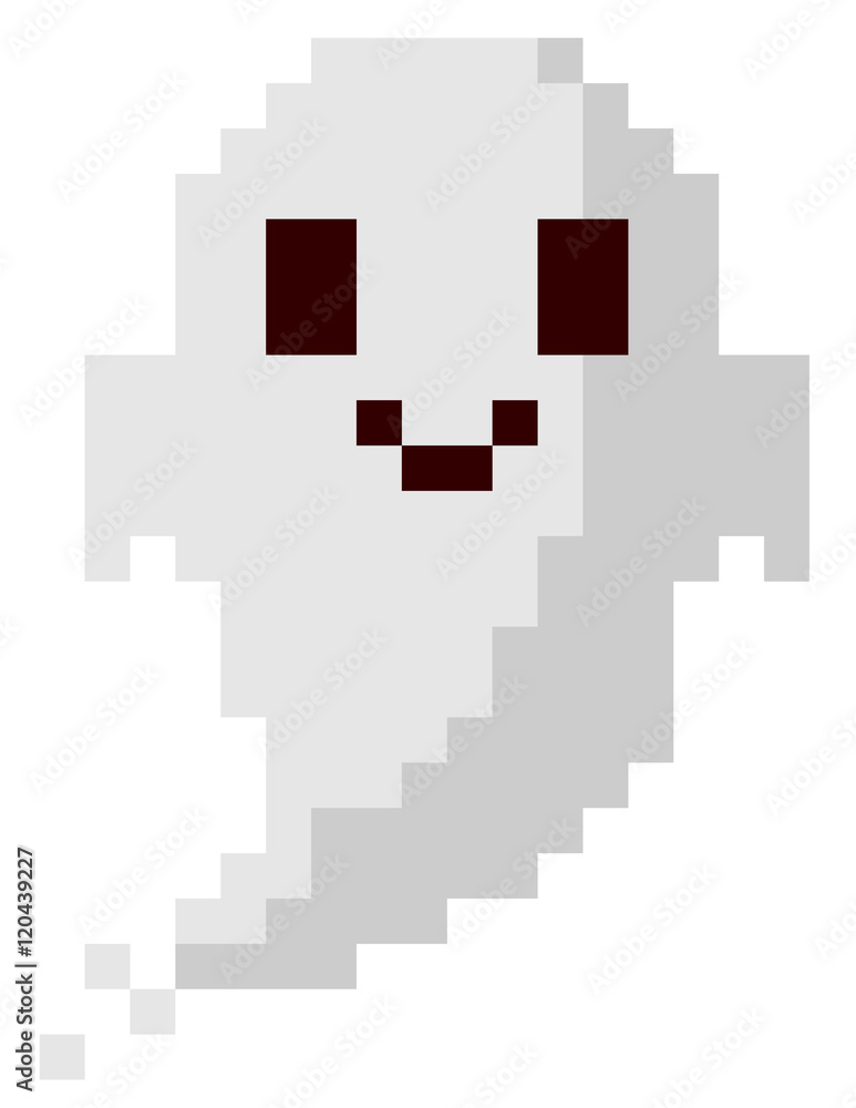 8bitイラスト:おばけ
8bitイラスト:おばけ