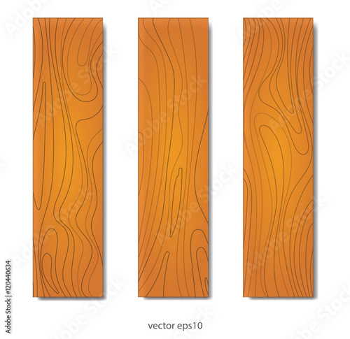 wood boards set