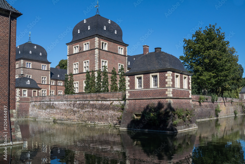 Wasserschloss Ahaus in Nordrhein-Westfalen, Deutschland