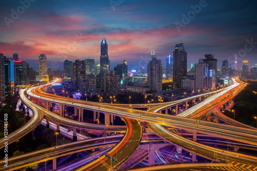 shanghai elevated road junction