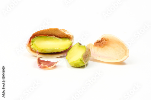 Pistachio nut and shell