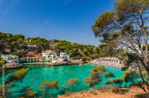 Fototapeta Naklejka Na Ścianę i Meble -  Beach Holiday Majorca Spain Balearic Islands