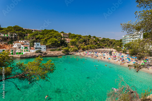 Beach Summer Holiday Mediterranean Sea Spain Majorca 
