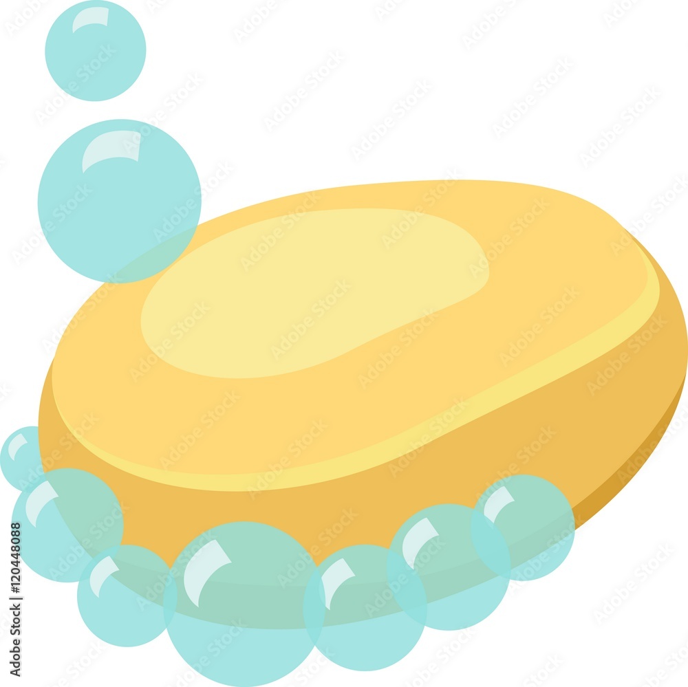 Soap Cartoon Vector Isolated Soap Cartoon Vector Isolated