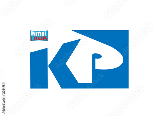 KP Initial Logo for your startup venture Free Download KP Initial Logo for your startup venture - GFXLoad