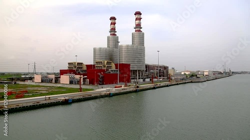 Plant at port of Ravenna Macrh 2016 photo