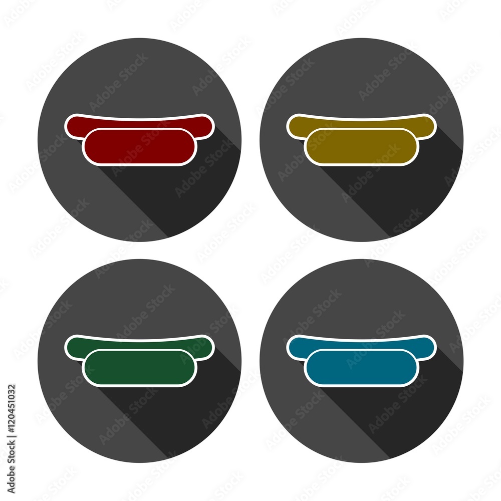Hot dog icon Hot dog icon