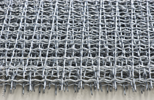 close up of wire Mesh 