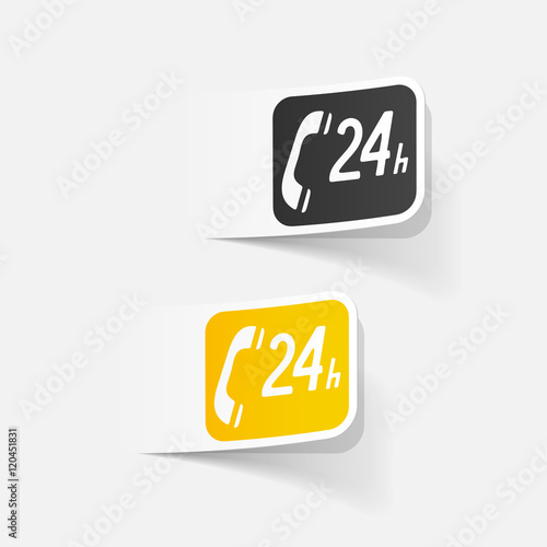 realistic design element: support service