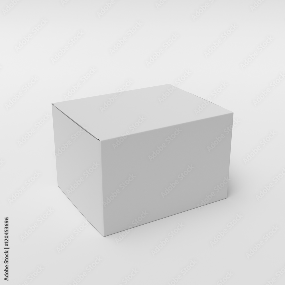 closed blank box product template closed blank box product template