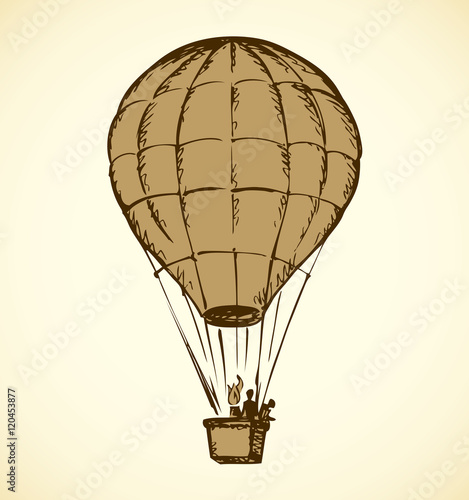 Balloon. Vector drawing