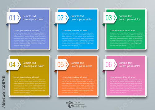 Infographics Web Banner & Label Design