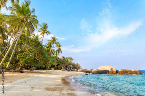 Asian tropical beach paradise