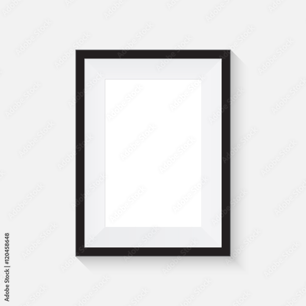 Realistic picture frame mockup Realistic picture frame mockup