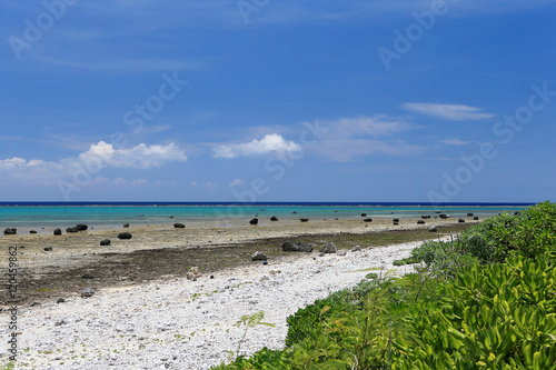 Shiraho Beach  Ishigaki island.