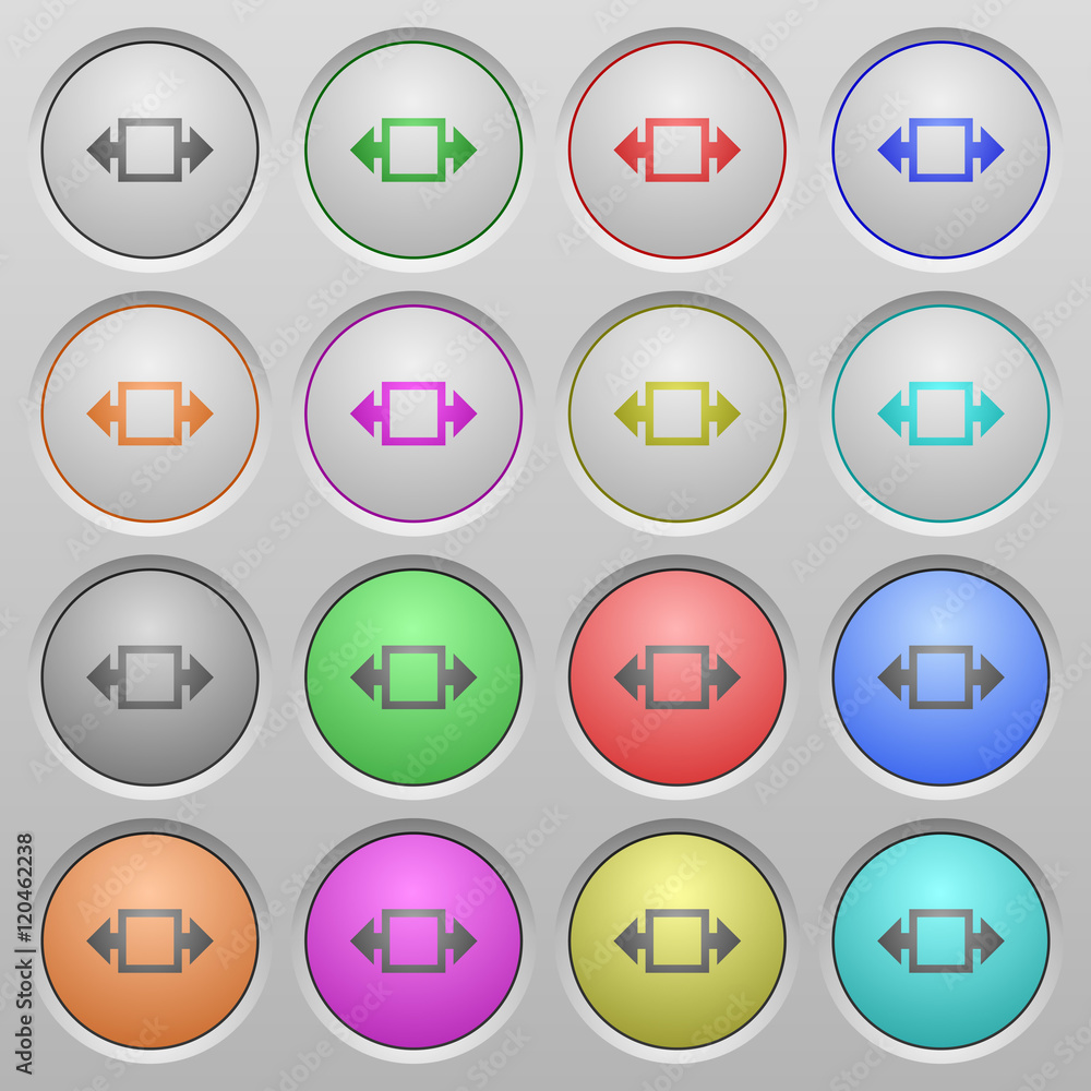 Width tool plastic sunk buttons Width tool plastic sunk buttons