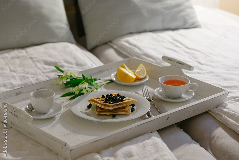 Breakfast in bed