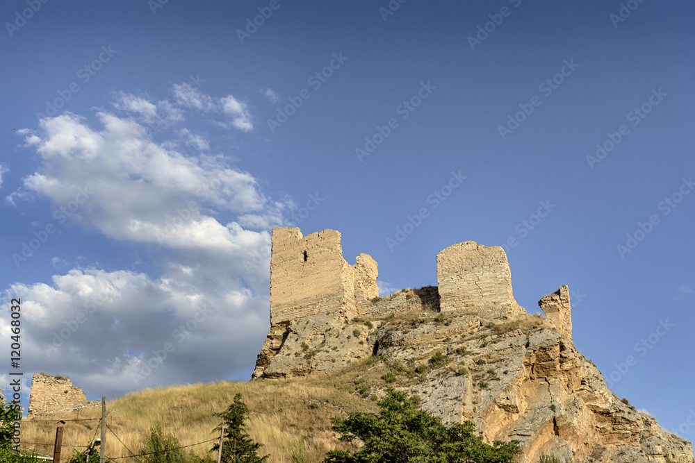 Castillo de Maluenda en la provincia de Zaragoza, España Castillo de Maluenda en la provincia de Zaragoza, España