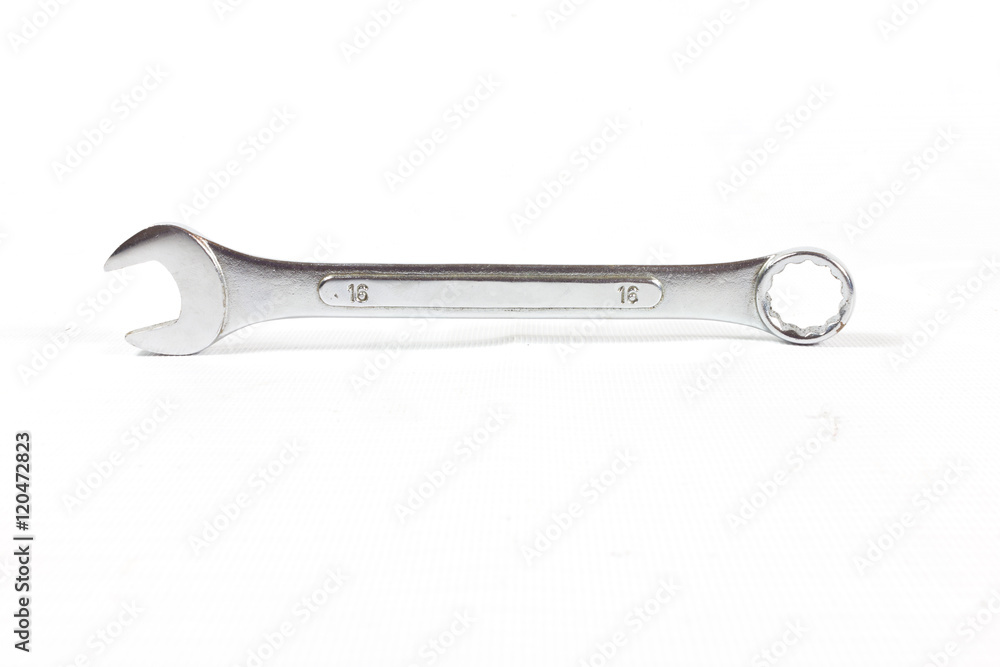 ring wrench in white Texture ring wrench in white Texture