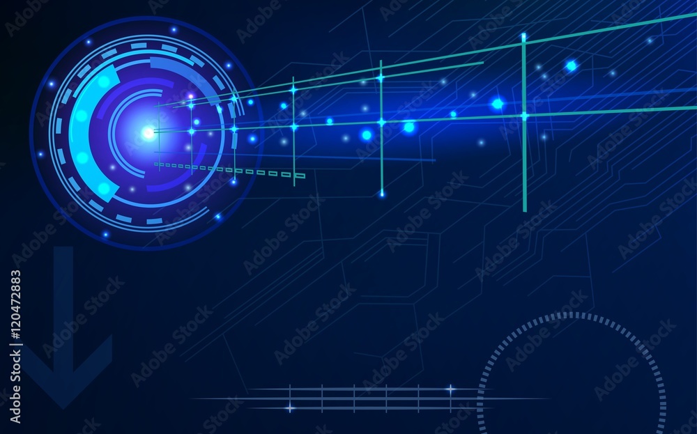 Abstract technology background Abstract technology background